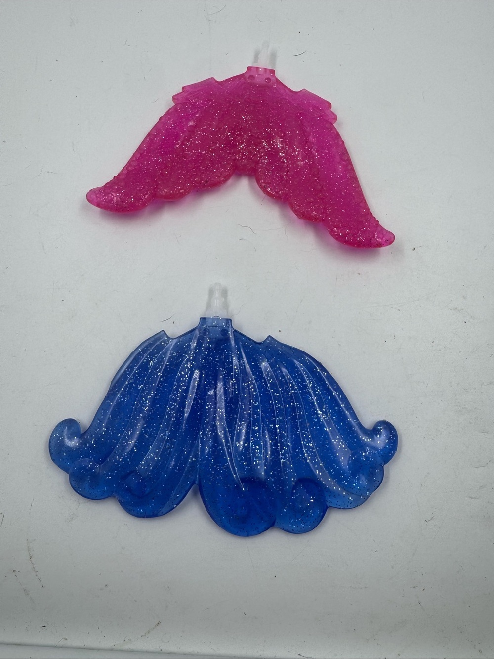 BARBIE DOLL MERMAID POWER MALIBU ROBERTS REPLACEMENT TAIL FIN Lot of 2